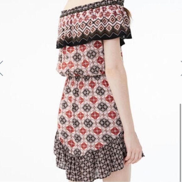aeropostale womens off the shoulder boho dress - Picture 8 of 13